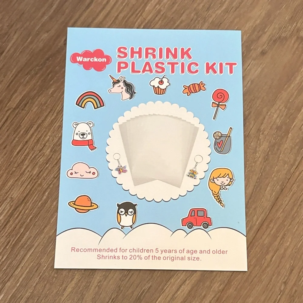 🥭 (4 for $15) Shrink Plastic Kit - Fun Craft Set for Kids